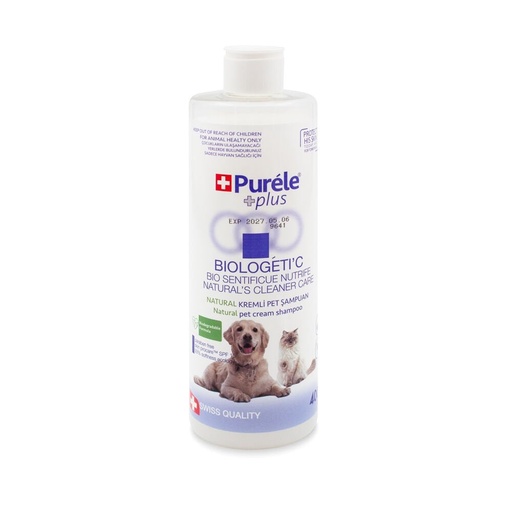 Purele Kremli Kedi ve Köpek Şampuanı 400ml